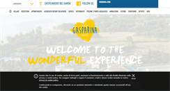Desktop Screenshot of gasparinavillage.it
